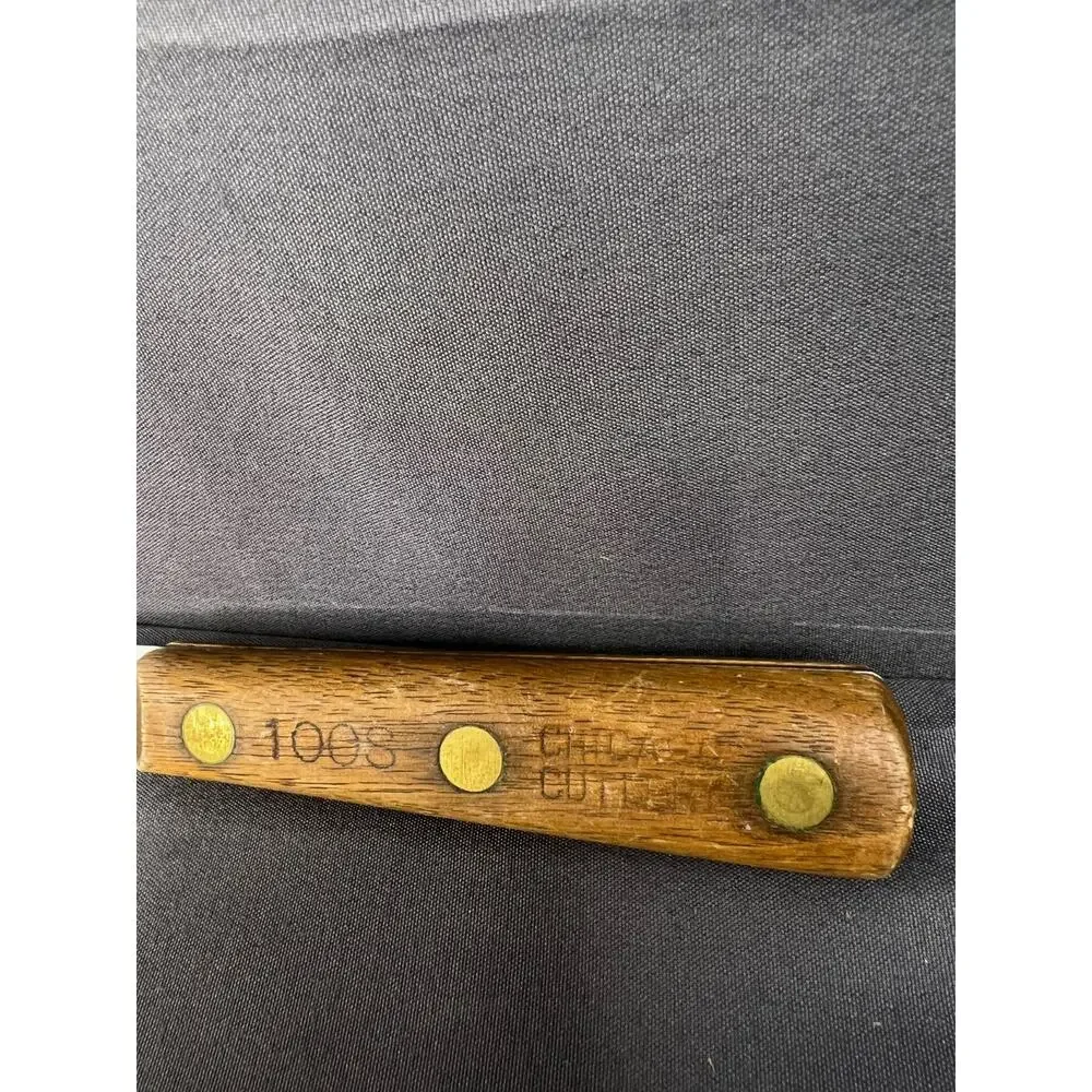 Chicago Cutlery 100s Pairing Knife 3” Blade Stainless Steel Wood Handle